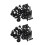 40 Pcs 7mm Hole Plastic Push Screw Rivet Fairing Panel Fixings Clips 1
