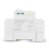 2X Programmable Digital   Relay Timer Control AC 220V 16A Din Rail Mount TM919A Timer 6