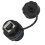 25PCS Panel Mounting RJ45 Waterproof Connector Ethernet LAN Cable Connector Double  Adapter with Dust Cap 7