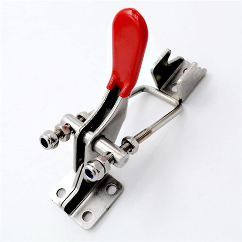 304 Stainless Steel Adjustable Pull  Toggle Locking Clasp  Lever Clamp Heavy Duty Toggle Bolts Clamps(8PCS) 1