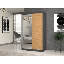 Garderobe Iga 120 A/B ANTRACIT HÅNDVÆRK