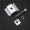 32Pack Solar Panel Mounting Brackets, Solar Panel End Clamps, Centre Clamps, for PV Solar Panel Solar Module 35mm 5