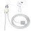 2X DIY Large Flow Electric Wine Pump USB Interface Pump  Dosing Pump Electric Water Pump Suction Device 2M 2