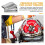 12Pack 47770 Pipe Threader Set for RIDGID,High-Speed Threading Dies for 1-2 Inch Pipes,Universal Die Heads Threader Tool 5