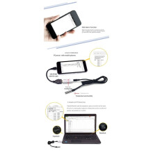 USB-Thermometercomputer Temperatuursensor Temperatuursonde Aquariumindustrie Afstandsbediening Monitor Goud TEMPer