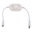 5X 12V / 24V 6A LED Dimmer Controller Adjust Brightness for Easy Color Clear, White 2