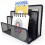 4X Desk Mail Organizer Small File Holders Letter Organizer Document/Filing/Folders/Paper Organizer for Desktop 5