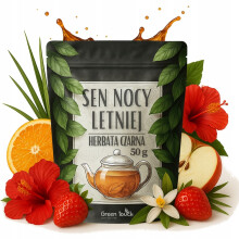 Sort te Sommer Nat Drøm 50 g Yunnan med frugter original smag
