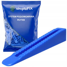 SIMPLEFIX LAATTOJEN TASOITUSJÄRJESTELMÄ 100 SINISTÄ TASOITUSKIIlaa