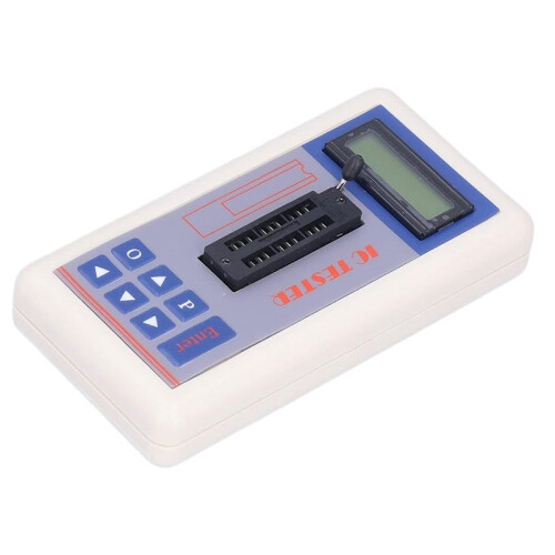 2X Integrated Circuit Tester, IC Transistor Capacitor Tester, Diode Checker Detector, with 5V 3.3V AUTO Mode,B 2
