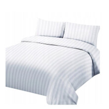 Pudebetræk 50x70 Hotel Adamaszek Stripe 1cm hvid