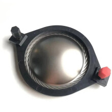 2pcs 74.5mm Titanium Film Diaphragm RCF M82 Diaphragm N850 Driver 8 Ohm CCAR Flat Wire Titanium Film Diaphragm