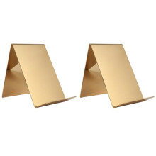 2X Book Display Stand, Stainless Steels Easel Stand för Display, Tablet Display Stand för Visning Av Bilder, Konstverk, CD