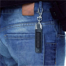 2X Universal Remote Control 433.92MHz for Gates, Garage and Barrier - 4 Buttons, Compact Design, Easy to Use