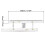 6X Marine Parallel Ruler Clear Scales, Mapping Points to Pull Parallel Ruler 450MM, Nautical Charts Parallel Ruler 8