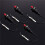 8 Pieces Propane Push-Type Piezo Igniter Kit with Threaded Ceramic Electrode Ignition Plug Wire 30 cm for Gas Grill 2