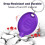 144pcs  UV Keychain Flashlight,Portable Black Light,12 Lumen Flashlight, Small Keychain Flashlight,Battery Included 6