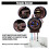 8PCS 3157 Pre-Wired Harness Sockets, Car LED Bulbs Socket Adapters, Bulb Pigtail Socket Plug Connectors 7