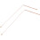 Copper Dowsing Rods - 99.9% Pure Copper 20PCS Divining Rods  Water Witching Detector 3