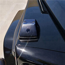 4Pcs Front Wing Turn Signal Smoked Lens Cover A4638260057 for W463 G-Class 1986-2018 Corner Light Shell