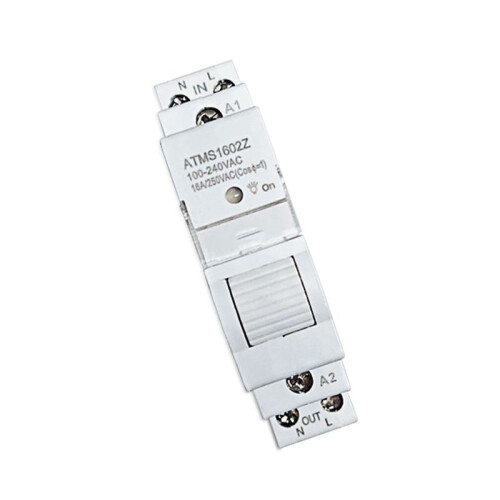 6X ATMS 1602Z   16A Din Rail 1P Remote Control Timing   Wireless  220V Timing 1