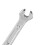 10X Silver Tone 5.5mm X 7mm U Shape Double Open-Ended Wrench Tool 7