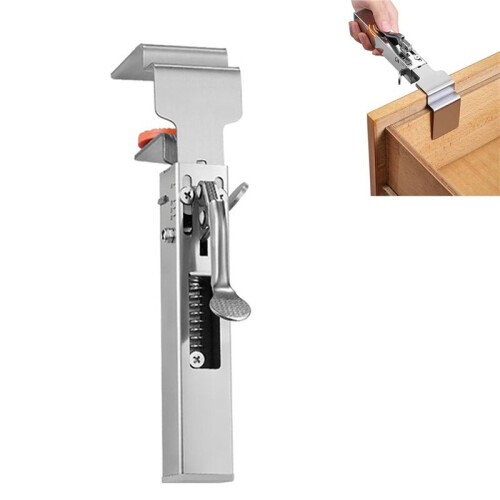 2X Fast Press Drawer Clamp, Panel Adjustable Telescopic Woodworking Special Installation Panel Auxiliary Fixed Clamp 1