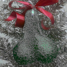 (green) Christmas BallBalls pendant Creative Xmas Trees Hanging Ornaments Decor