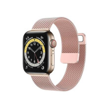 APPLE WATCH-REM 1/2/3/4/5/6/7/8/9/SE 38/40/41 mm PINK STÅL