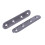 Flat Stainless Steel Repair Mending Fixing Plate Brackets Support 12Pcs 2