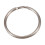 120 Pcs 20mm Outside Dia Universal Split Key Rings Keychain Holders 2