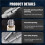 2X Integrated Internal & External Pipe Threading Tool, Dual-Function Pipe Thread Cutting Tool, 1/2inch + 3/4inch 8