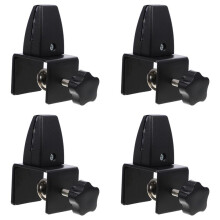4X Trennwand-Clip, Schreibtisch-Trennwand, Stützklemme, Klemmen, Hustenschutzhalter für Schreibtisch-Trennwand, Schreibtisch-Klemme, Trennwand,
