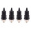 4pcs 1/8 Inch Male QPM11-NO Adjustable Diaphragm Type Pressure  Normal Open 1
