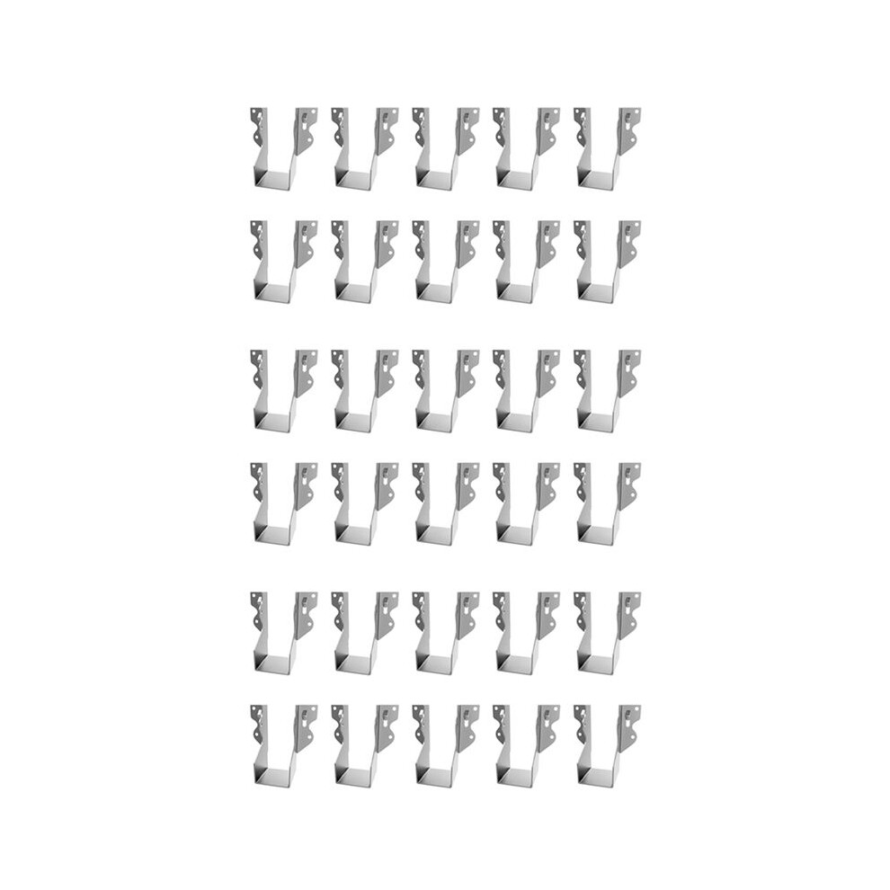 30Pcs Strong Tie Brackets Lu24 2X4 Joist Hanger Galvanizing Face Mount Joist Hangers For Wood Hurricane Ties Rafter Ties 6031736498452