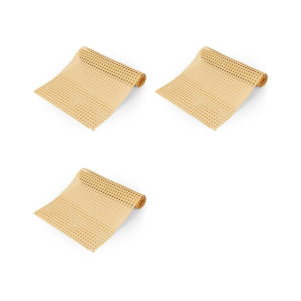3X Cane Webbing Rattan Roll, Viennese Wicker, Natural Rattan Wicker Furniture For Projects, Home 6033209720343
