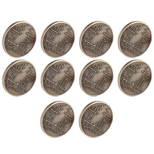 10X CW Morse Code Commemorative Coins CW Training Coin Morse Code Training Coin for Novice Radio Enthusiasts