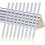 60 Pack Silver Welders Pencil Metallic Silver Marking Pencil for Construction Workers Metalwork Plumbers Framers 3