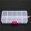 12pcs 10 Grid Electronic Component Parts Kits Plastic Storage Box Case 3