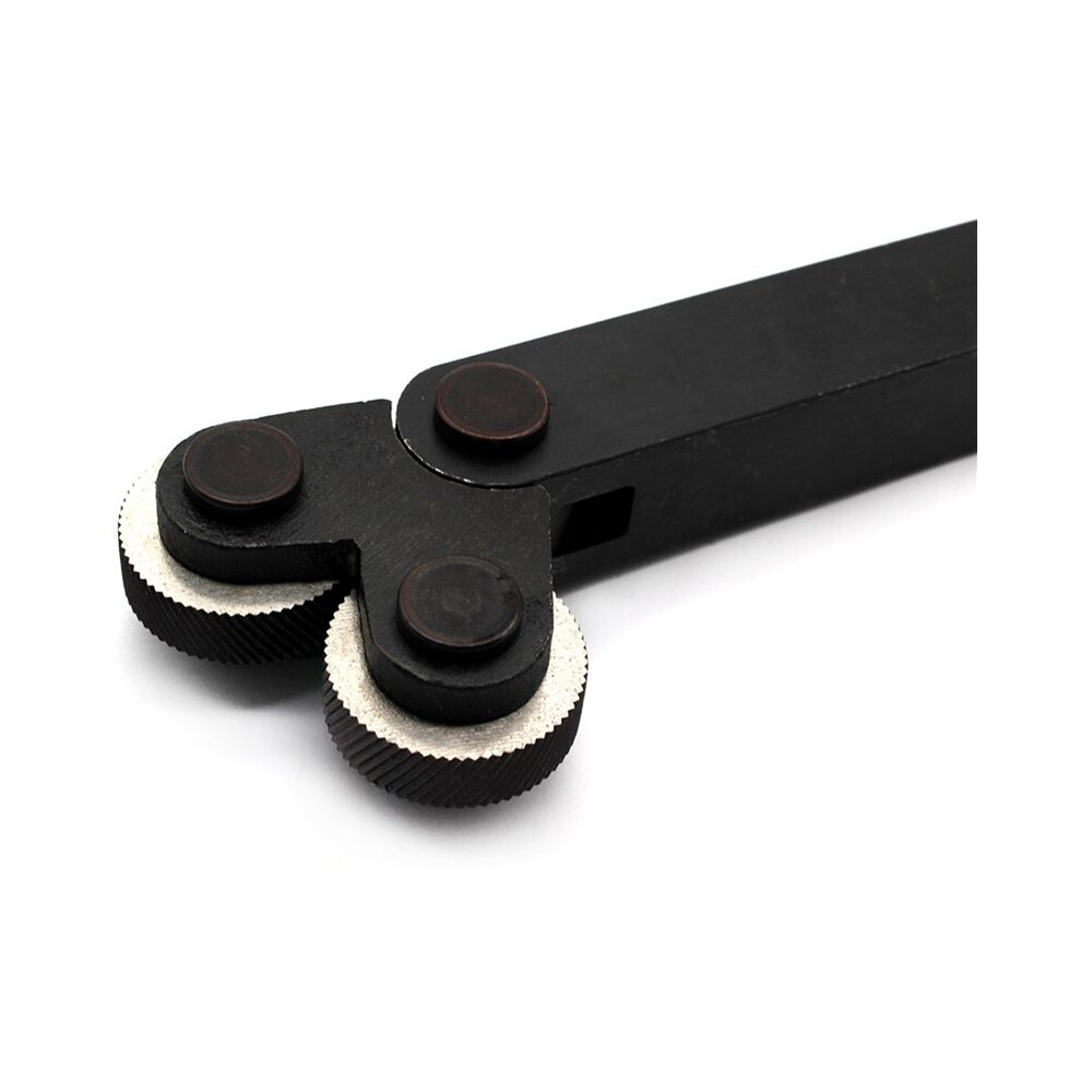 Photos - Putty Knife / Painting Tool 5X Steel Lathe Cutter Tool Holder Hob Knurling Knife +Knurling Wheel 1.0mm HSS Inner Hole Embossing Wheel