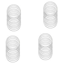 40 Pack 4 Inch Silver Dream Catcher Metal Rings Floral Hoops Wreath Macrame Creations Ring for Crafts DIY