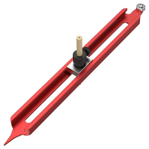 2X Contour Gauge Scribe Tool, Precise Profile Scribing Ruler with Adjustable Pencil Holder 1