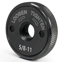 Quick Release Nut for Anlgle Grinder,5/8-11 Self Locking Flange Nuts Metal Lock Grinder Knurled Arbor Nut