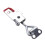 Pull  Clamp 24PCS Pull Action  Adjustable Toggle Clamp 150Kg 330Lbs Holding Capacity 7