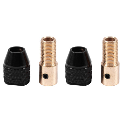 2X  0.3-3.5mm Small For  Electronic Drill Chuck Bit Tool Set Universal New