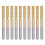 20PCS Titanium Coat Carbide End Mill Engraving Milling Cutter CNC Router Bits for PCB Machine, 1/8 Inch Shank 3.175Mm 2
