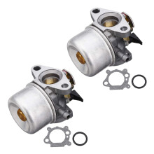 2X Carburetor Carb with Gasket O-Ring Fit for Briggs & Stratton Quantum 498965 Engine Replacement