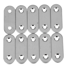 Flache Ausbesserungs Platten Reparatur Befestigung Verbindungs Winkel 40X15mm 20 Stücke