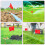 200Pack Marking Flags, Red Yard Flags 15x4x5Inch,  Flags, Lawn Flags Markers, Irrigation Flags, Landscape Flags 2