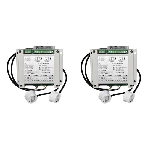 2X High and Low Liquid Level Intelligent Controller with 2Non-Contact Sensor Module Automatic Control Liquid Water Level